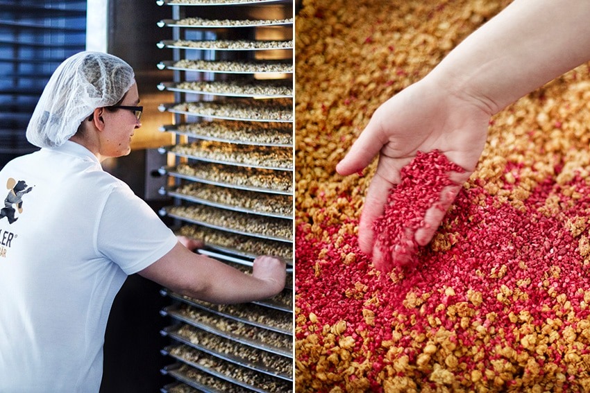 Müsli-Produktion bei Zagler Müslibär Müsli-Produktion bei Zagler Müslibär
